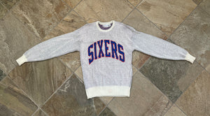 Vintage Philadelphia 76ers Cliff Engle Sweater Basketball Sweatshirt, Size Medium