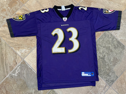 Vintage Baltimore Ravens Willis McGahee Reebok Football Jersey, Size Large