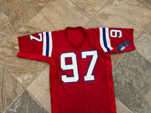 Load image into Gallery viewer, Vintage New England Patriots Hodge Smith Game Worn Sand Knit Football Jersey