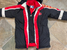 Load image into Gallery viewer, Vintage San Francisco 49ers Starter Trench Coat Football Jacket, Size Small