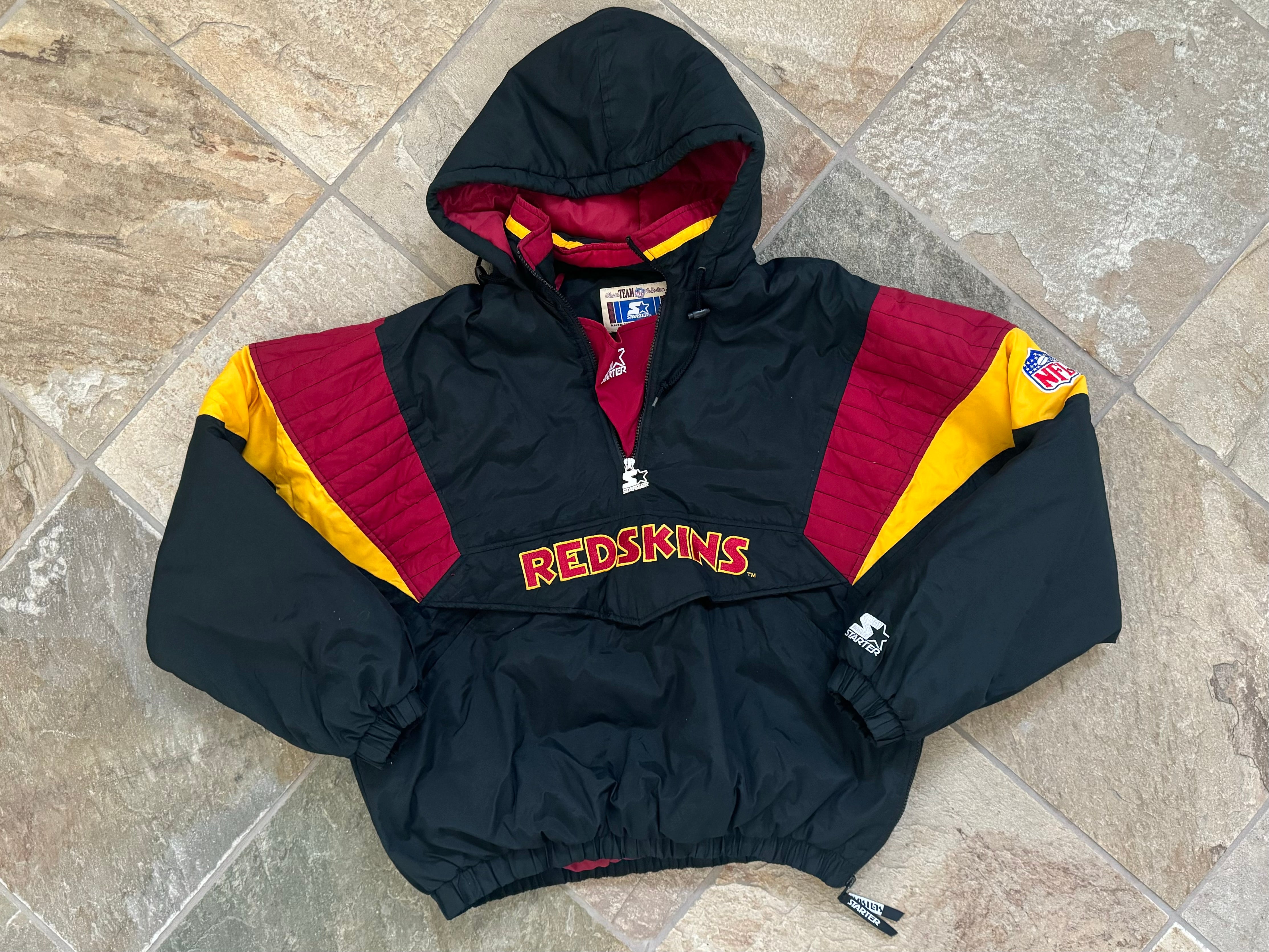 Vintage Starter - Washington 'Redskins' Hooded Jacket 1990's