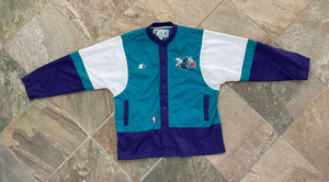 Vintage Charlotte Hornets Starter Warmup Basketball Jacket, Size XL