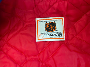 Vintage New York Rangers Starter Satin Hockey Jacket, Size Large