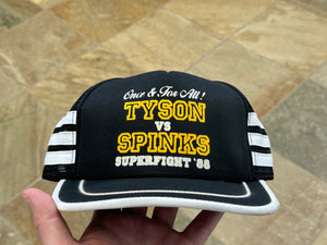 Vintage Mike Tyson Vs Leon Spinks Superfight Snapback Boxing Hat ***