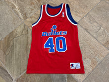 Load image into Gallery viewer, Vintage Washington Bullets Calbert Cheaney Champion Basketball Jersey, Size 40, Medium