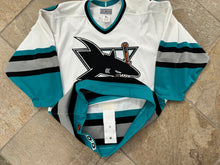 Load image into Gallery viewer, Vintage San Jose Sharks CCM Authentic Hockey Jersey, Size 44, Large