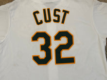 Load image into Gallery viewer, Vintage Oakland Athletics Jack Cust Majestic Baseball Jersey, Size XL