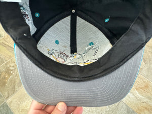 Vintage San Jose Sharks Taz Looney Tunes Snapback Hockey Hat