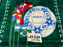 Load image into Gallery viewer, Vintage 2002 World Cup Jira Japan South Korea Soccer Blanket ###