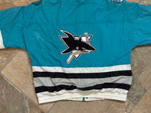 Load image into Gallery viewer, Vintage San Jose Sharks Apex One Hockey Jacket, Size Large