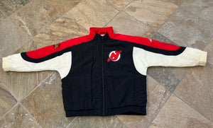 Vintage New Jersey Devils Apex One Parka Hockey Jacket, Size Large