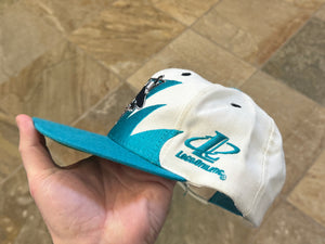 Vintage San Jose Sharks Logo Athletic Sharktooth Snapback Hockey Hat