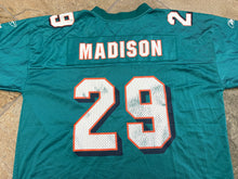 Load image into Gallery viewer, Vintage Miami Dolphins Sam Madison Reebok Football Jersey, Size XL