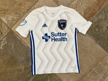 Load image into Gallery viewer, San Jose Earthquakes Adidas Soccer Jersey, Size Youth Small, 8-10