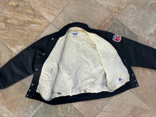 Load image into Gallery viewer, Vintage Los Angeles Raiders Starter Satin Football Jacket, Size Large