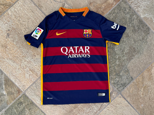 FC Barcelona Nike Soccer Jersey, Size Youth Medium, 8-10