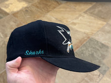 Load image into Gallery viewer, Vintage San Jose Sharks American Needle Pro Fitted Hockey Hat, Size 7 1/2