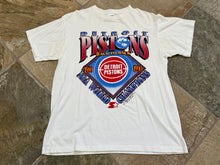 Load image into Gallery viewer, Vintage Detroit Pistons Starter 1990 NBA Champions Basketball TShirt, Size Large