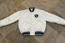 Load image into Gallery viewer, Vintage Oakland Raiders Starter Satin Football Jacket, Size XL