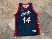 Load image into Gallery viewer, Vintage Team USA Glenn Robinson Champion Basketball Jersey, Size 48, XL