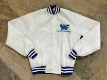 Load image into Gallery viewer, Vintage WWF WWE Ultimate Warrior Chalk Line Fanimation Wrestling Jacket, Size Small ###