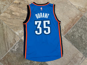 Oklahoma City Thunder Kevin Durant Adidas Basketball Jersey, Size Small