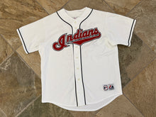 Load image into Gallery viewer, Vintage Cleveland Indians Travis Hafner Majestic Baseball Jersey, Size XL