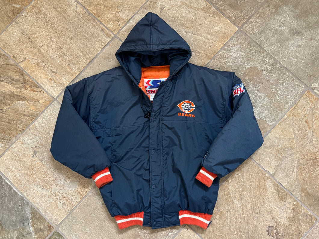 Vintage Chicago Bears Starter Parka Football Jacket, Size Medium