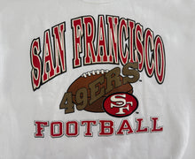 Load image into Gallery viewer, Vintage San Francisco 49ers Logo 7 Football Sweatshirt, Size XL