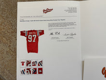 Load image into Gallery viewer, Vintage New England Patriots Hodge Smith Game Worn Sand Knit Football Jersey