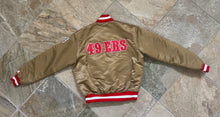 Load image into Gallery viewer, Vintage San Francisco 49ers Starter Satin Football Jacket, Size Large