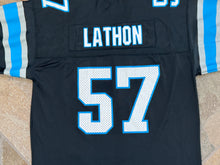 Load image into Gallery viewer, Vintage Carolina Panthers Lamar Lathon Reebok Football Jersey, Size XL