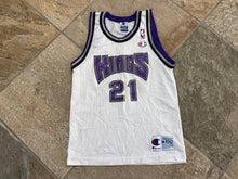 Load image into Gallery viewer, Vintage Sacramento Kings Vlade Divac Champion Basketball Jersey, Size Youth Medium, 10-12