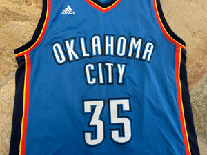 Oklahoma City Thunder Kevin Durant Adidas Basketball Jersey, Size Small