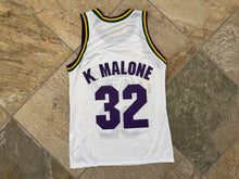 Load image into Gallery viewer, Vintage Utah Jazz Karl Malone Champion Basketball Jersey, Size 36, Small