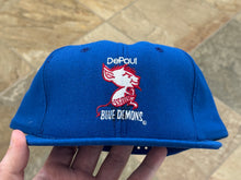 Load image into Gallery viewer, Vintage DePaul Blue Demons DeLong Snapback College Hat