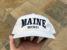 Load image into Gallery viewer, Vintage Maine Black Bears Hockey The Game Snapback College Hat
