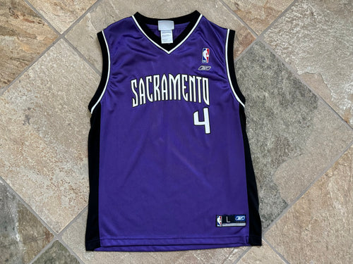 Vintage Sacramento Kings Chris Webber Reebok Basketball Jersey, Size Youth Large, 14-16