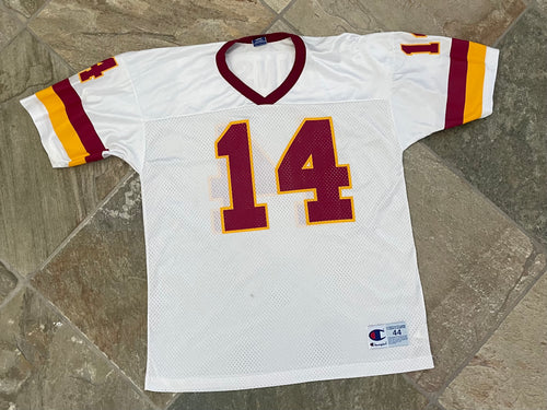 Vintage Washington Redskins Brad Johnson Champion Football Jersey, Size 44, Large