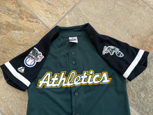 Load image into Gallery viewer, Vintage Oakland Athletics Majestic Baseball Jersey, Size Youth Medium, 10-12