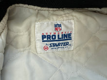 Load image into Gallery viewer, Vintage Los Angeles Raiders Starter Satin Football Jacket, Size Medium