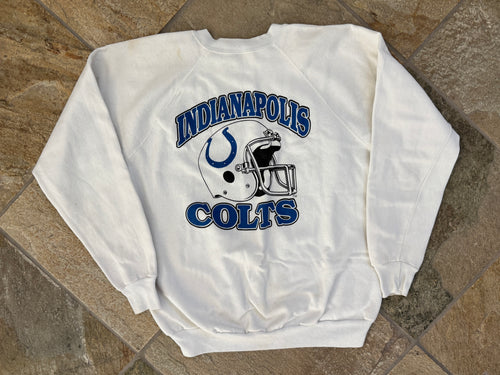 Vintage Indianapolis Colts Trench Football Sweatshirt, Size XL