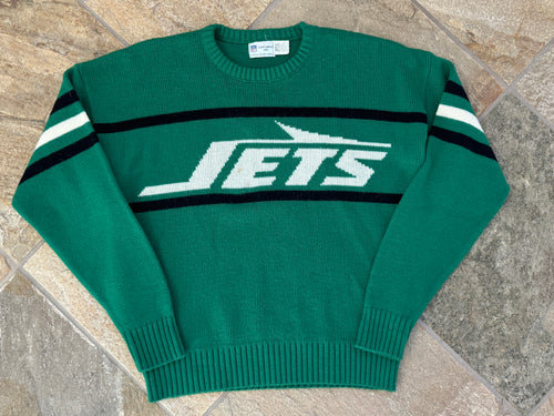 Vintage New York Jets Cliff Engle Sweater Football Sweatshirt, Size Medium.