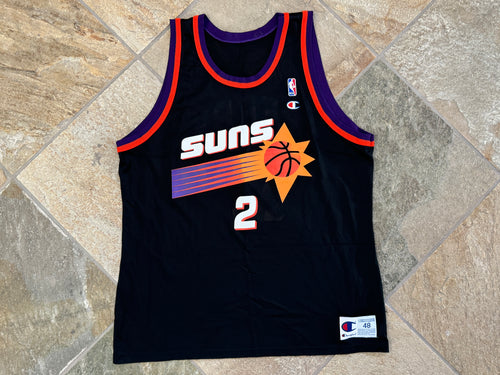 Vintage Phoenix Suns Elliot Perry Champion Basketball Jersey, Size 48, XL
