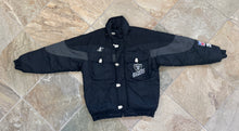 Load image into Gallery viewer, Vintage Oakland Raiders Logo Athletic Parka Football Jacket, Size Medium