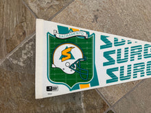 Load image into Gallery viewer, Vintage Sacramento Surge World League Football Pennant