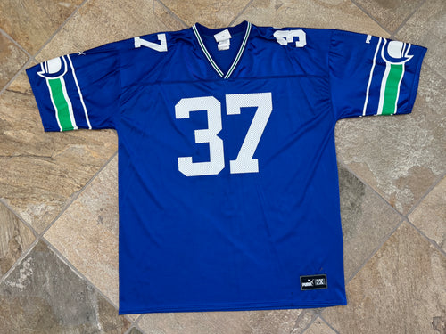 Vintage Seattle Seahawks Shaun Alexander Puma Football Jersey, Size XXL
