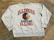 Load image into Gallery viewer, Vintage Illinois Fighting Illini Galt Sand Sweatshirt, Size Large
