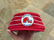 Load image into Gallery viewer, Vintage Quebec Nordiques Pill Box Snapback Hockey Hat
