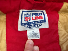 Load image into Gallery viewer, Vintage San Francisco 49ers Starter Parka Football Jacket, Size XL